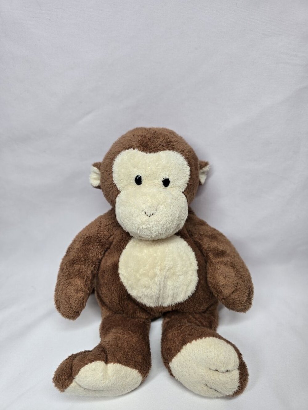 TY Pluffies Dangles Monkey Plush 10” Stuffed Animal Floppy TyLux Vintage